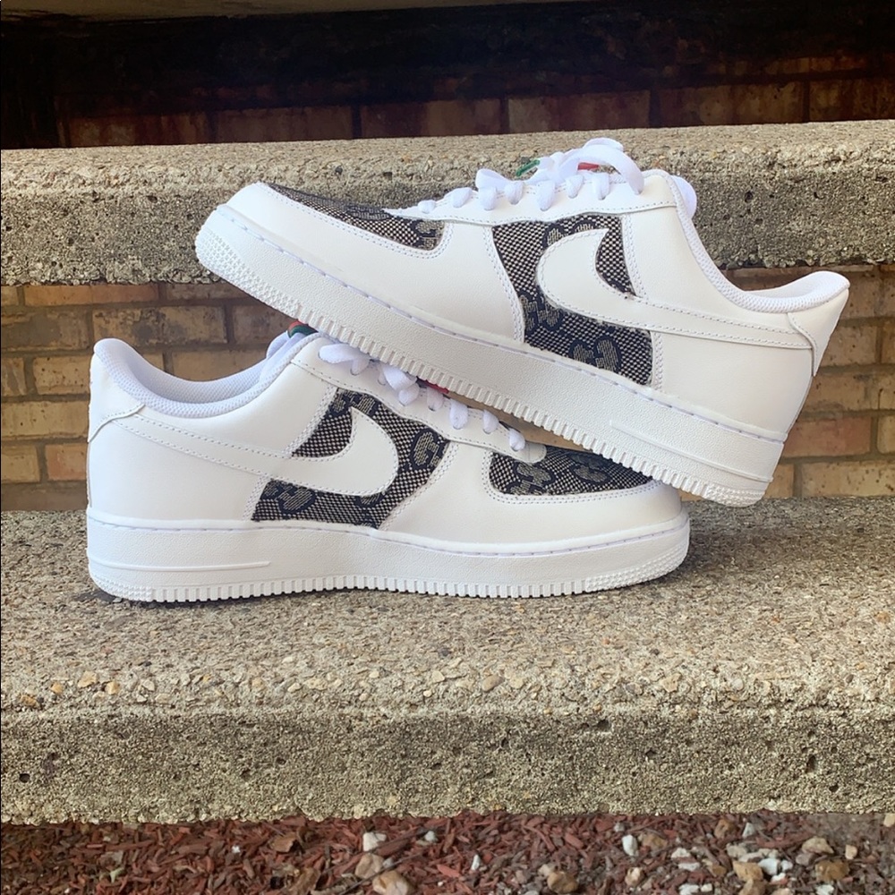 Custom Gucci AF1 - Picture 2 of 2